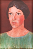 Hedwig Woermann · Mädchenporträt -Studie- 1917 · Sammlung Landkreis Vorpommern-Rügen