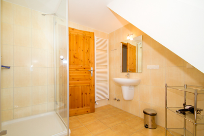 Ferienwohnung Clara - Badezimmer foto · © Silvia Priebe