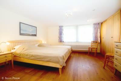 Ferienwohnung Ottilie - Schlafzimmer foto · © Silvia Priebe