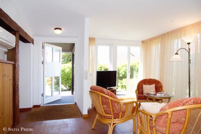 Ferienwohnung Ottilie - Wohnbereich · © Silvia Priebe